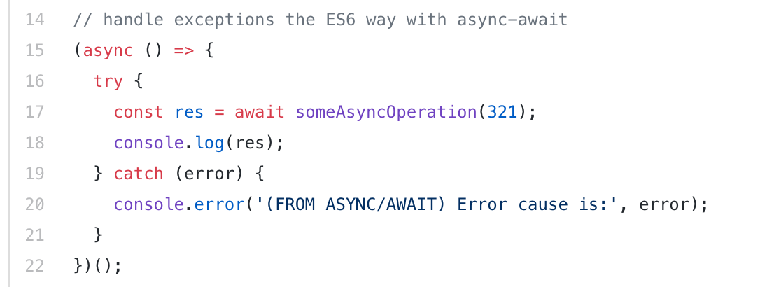 You are currently viewing Please explain the meaning and reasoning behind this: “Anyways, never catch exceptions when not strictly required! It’s always easier to introduce an error handling later, than remove it!” in Kotlin.